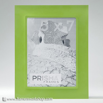 Perla Sanded Kermit Prisma Photo Desk Frames