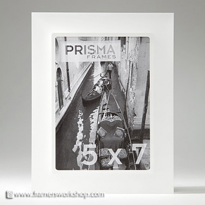 Prisma Photo Desk Frames: Perla (Sanded) Snow