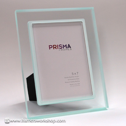 Prisma Photo Desk Frames: Premio Sea (Clear-Transparent) White Lip